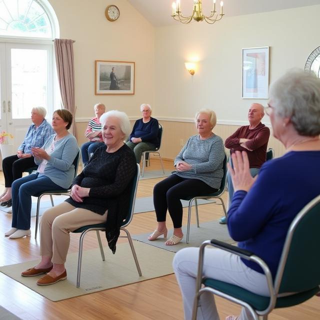 Sesión de Pilates con equipamiento